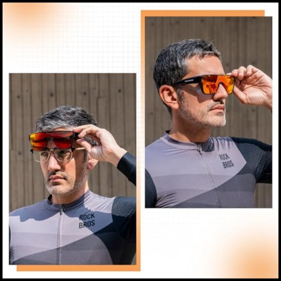 Polarized Fit Over Glasses Sunglasses UV400 Protection Driving Cycling main image 5